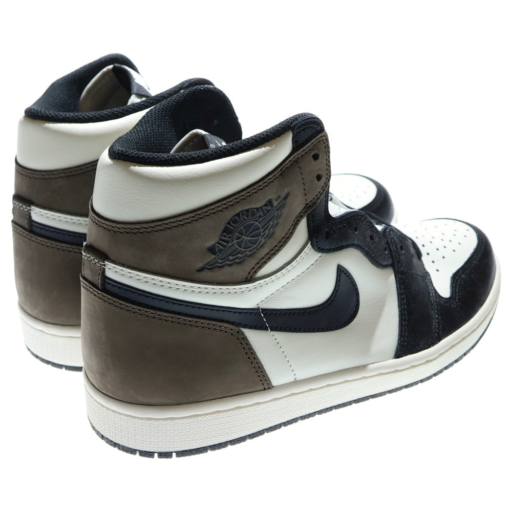 NIKE(ナイキ) AIR JORDAN 1 RETRO HIGH OG DARK MOCHA エアジョーダン1 レトロ ダークモカ ハイカットスニーカー ブラウン US10.5/28.5cm 555088-105