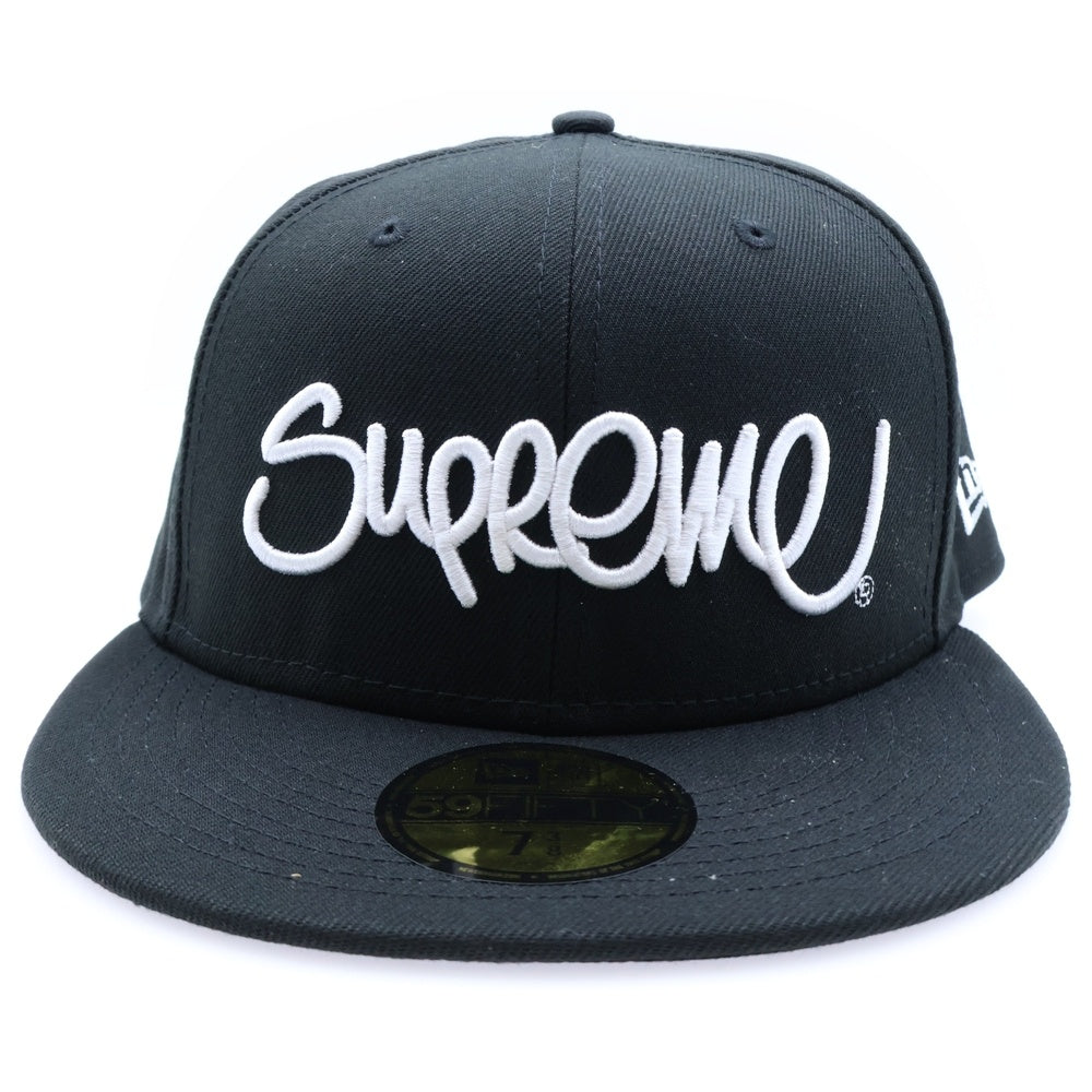 SUPREME(シュプリーム) 22SS ×New Era Handstyle ニューエラ ハンドスタイル ベースボールキャップ 帽子 ブラック