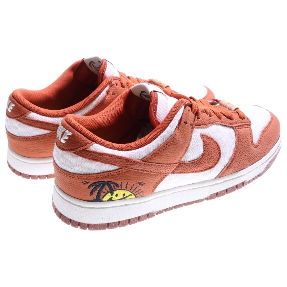 NIKE(ナイキ) WMNS DUNK LOW SE SUN CLUB ウィメンズ ダンク ロー サンクラブ ローカットスニーカー ホワイト/ブラウン US11/28cm DR5475-100