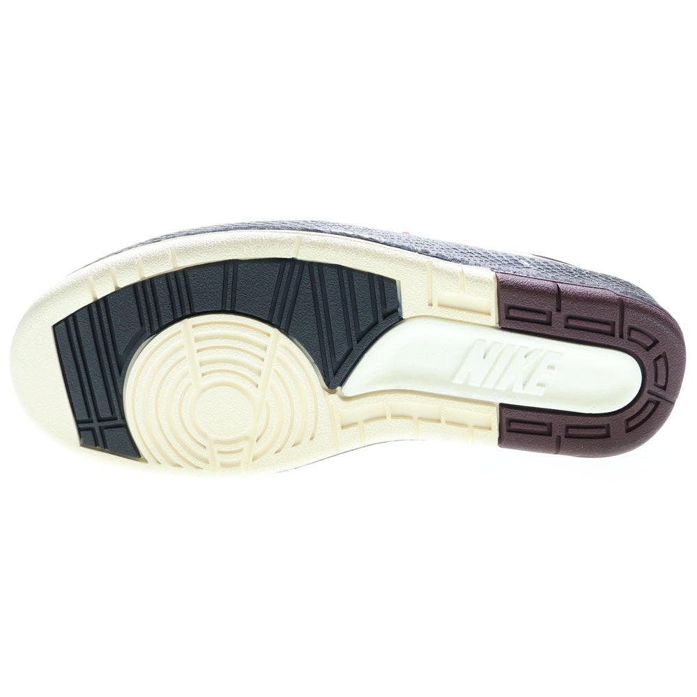 NIKE(ナイキ) ×A MA MANIERE AIR JORDAN 2 RETRO SP ア マ マニエール エアジョーダン 2 レトロ ハイカットスニーカー ホワイト/バーガンディ US10/28cm DO7216-100