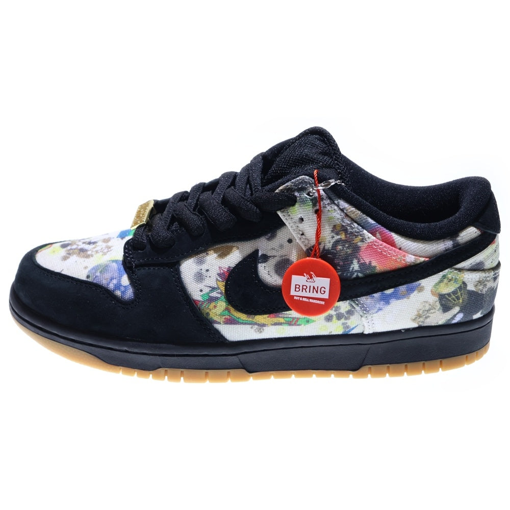 NIKE(ナイキ) 23AW ×SUPREME DUNK LOW QS RAMMELLZEE シュプリーム ダンク ラメルジー ローカットスニーカー ブラック/マルチ US9.5/27.5cm FD8778-001