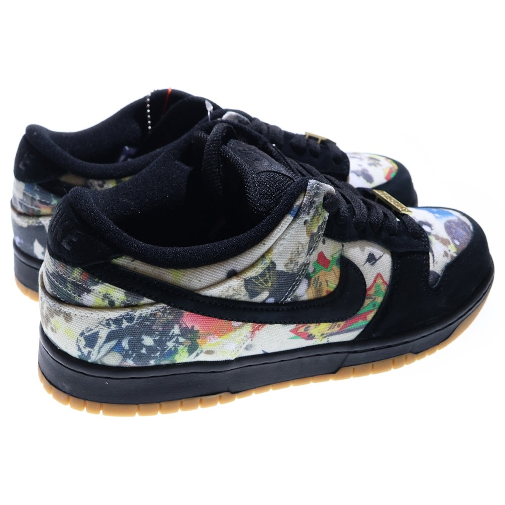 NIKE(ナイキ) 23AW ×SUPREME DUNK LOW QS RAMMELLZEE シュプリーム ダンク ラメルジー ローカットスニーカー ブラック/マルチ US9.5/27.5cm FD8778-001