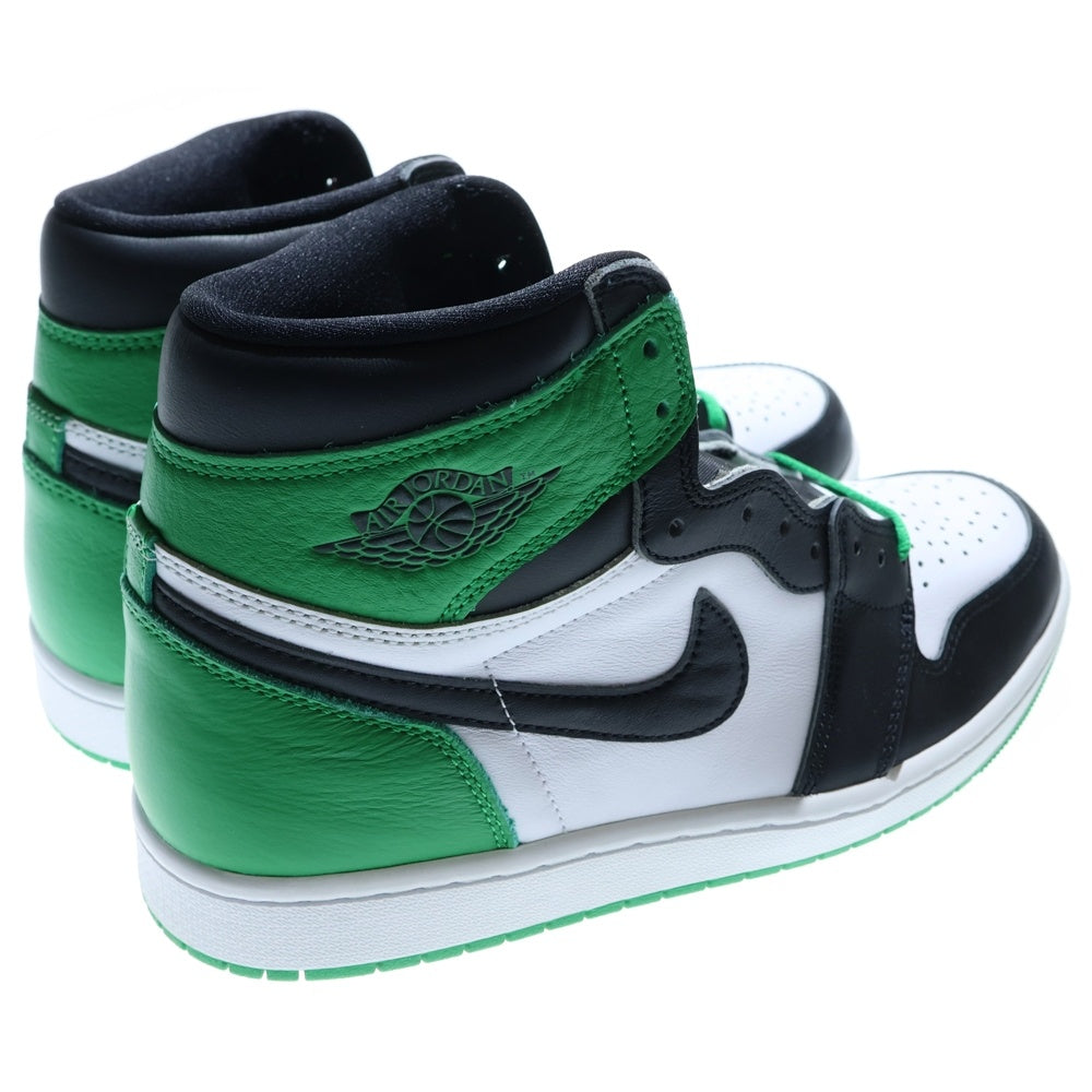 NIKE(ナイキ) AIR JORDAN 1 RETRO HIGH OG LUCKY GREEN エアジョーダン レトロ ラッキーグリーン ハイカットスニーカー グリーン/ブラック US10/28cm DZ5485-031
