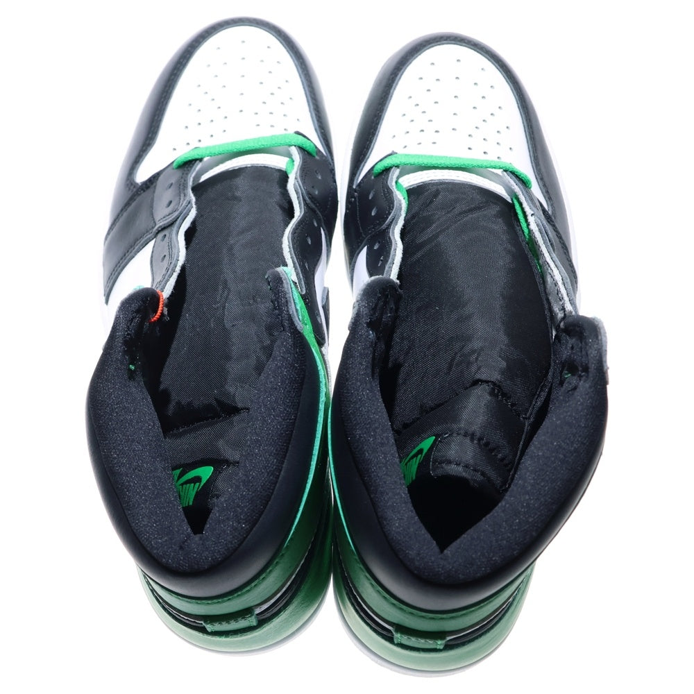 NIKE(ナイキ) AIR JORDAN 1 RETRO HIGH OG LUCKY GREEN エアジョーダン レトロ ラッキーグリーン ハイカットスニーカー グリーン/ブラック US10/28cm DZ5485-031