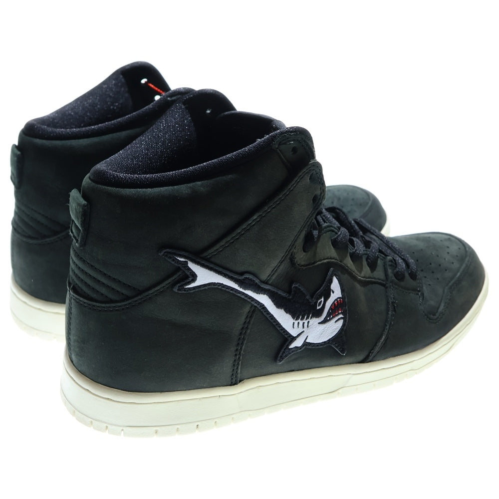 NIKE SB(ナイキエスビー) ×OSKI SHARK DUNK HIGH PLO×オスキ シャークダンクハイプロ ハイカットスニーカー ブラック US10.5/28.5cm CI2692-001