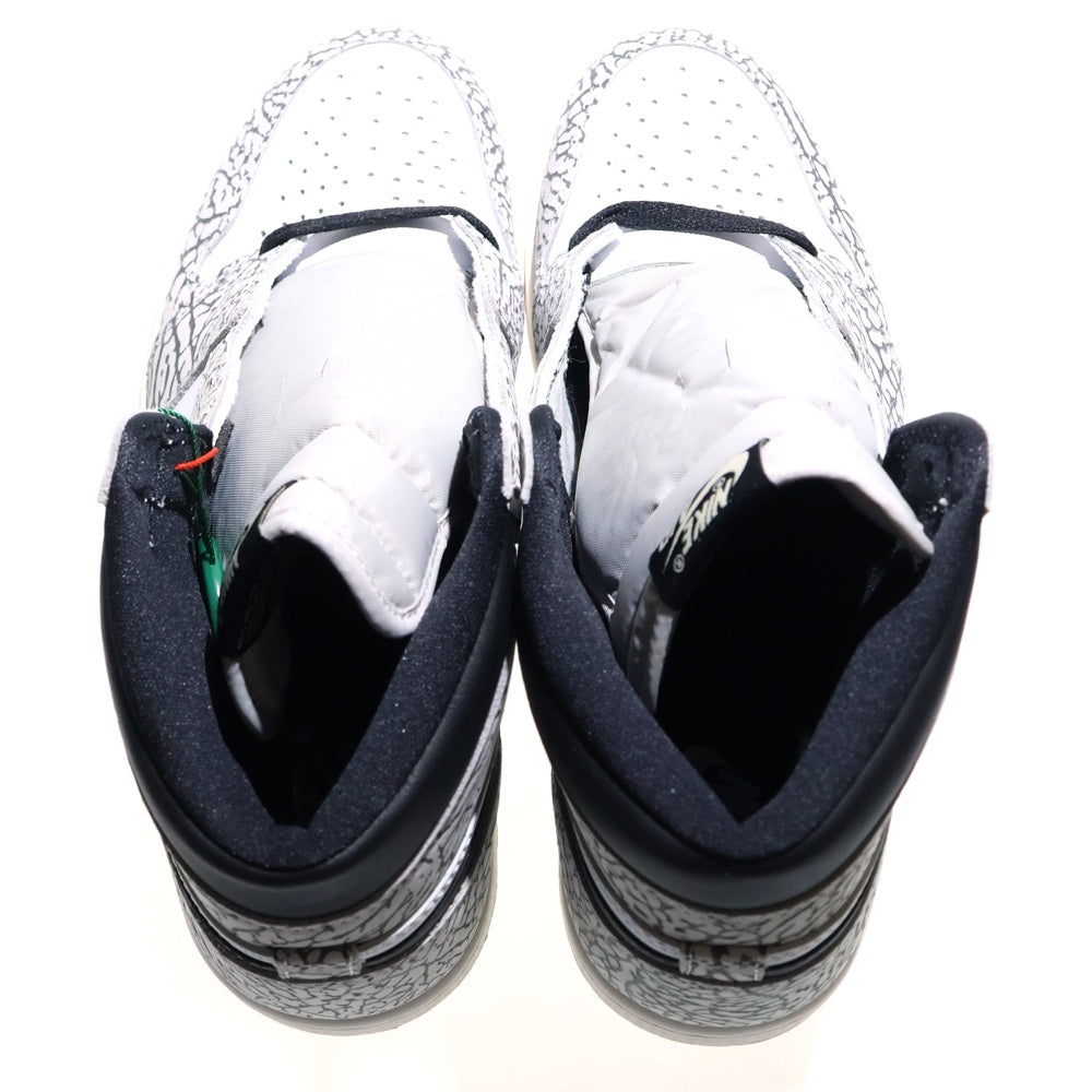 NIKE(ナイキ) AIR JORDAN 1 RETRO HIGH OG WHITE CEMENT エアジョーダン1 セメント ハイカットスニーカー ホワイト/グレー US10/28cm DZ5485-052
