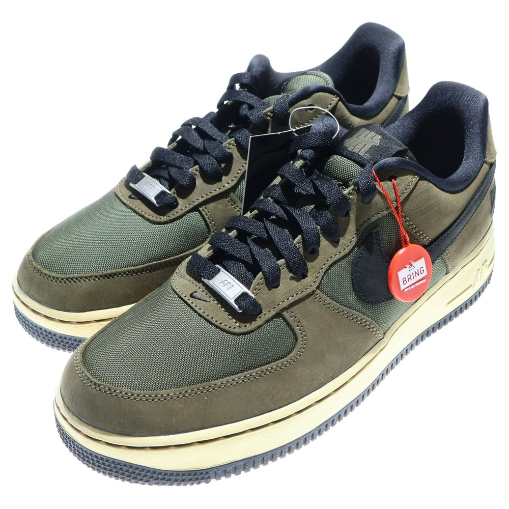 NIKE(ナイキ) ×UNDEFEATED AIR FORCE 1 LOW SP アンディフィーテッド ローカットスニーカー カーキ US9.5/27.5cm DH3064-300