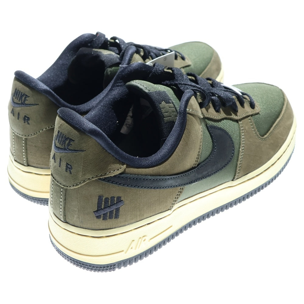NIKE(ナイキ) ×UNDEFEATED AIR FORCE 1 LOW SP アンディフィーテッド ローカットスニーカー カーキ US9.5/27.5cm DH3064-300