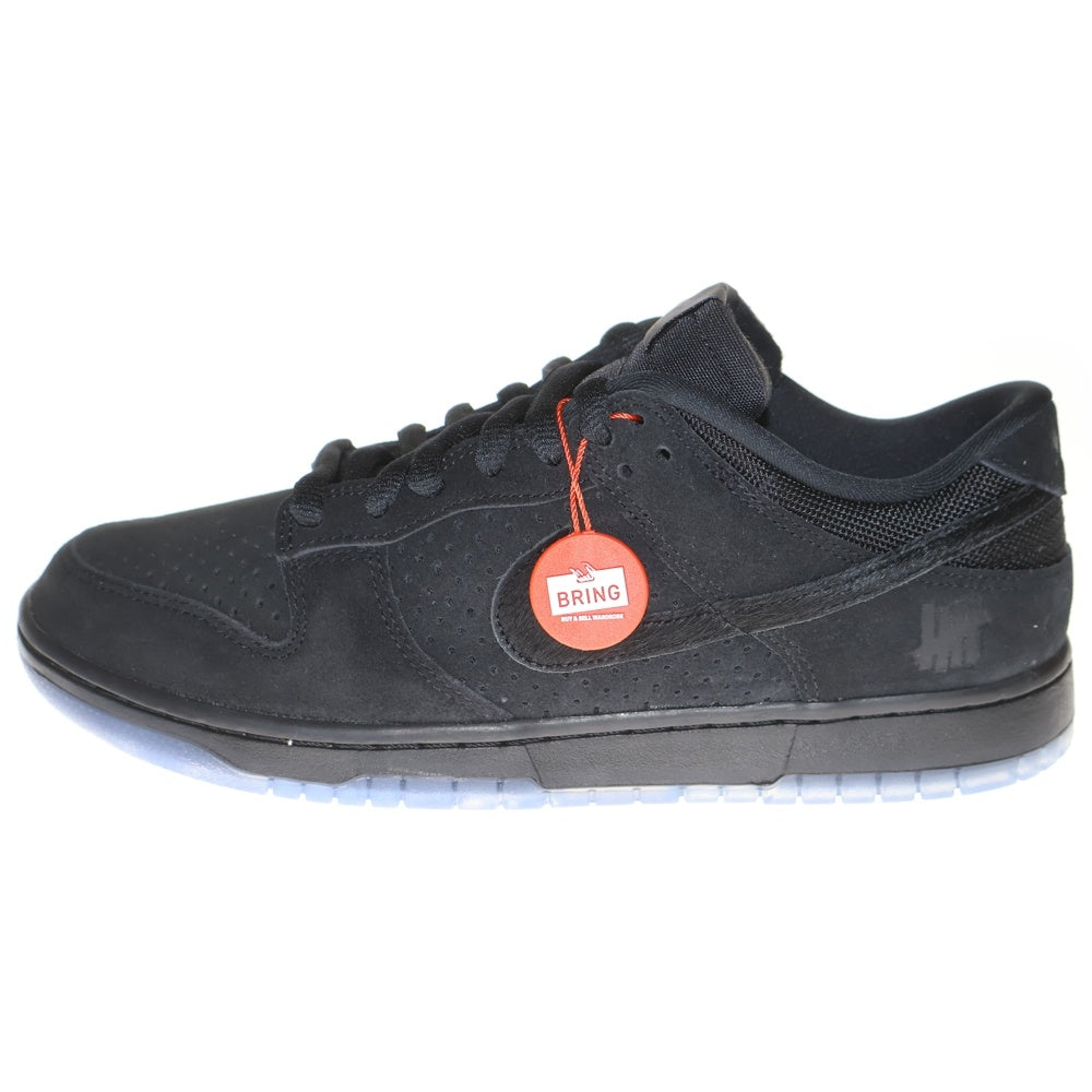 NIKE(ナイキ) ×UNDEFEATED DUNK LOW SP 5 ON IT アンディフィーテッド ダンク ファイブオンイット ローカットスニーカー ブラック US9.5/27.5cm DO9329-001
