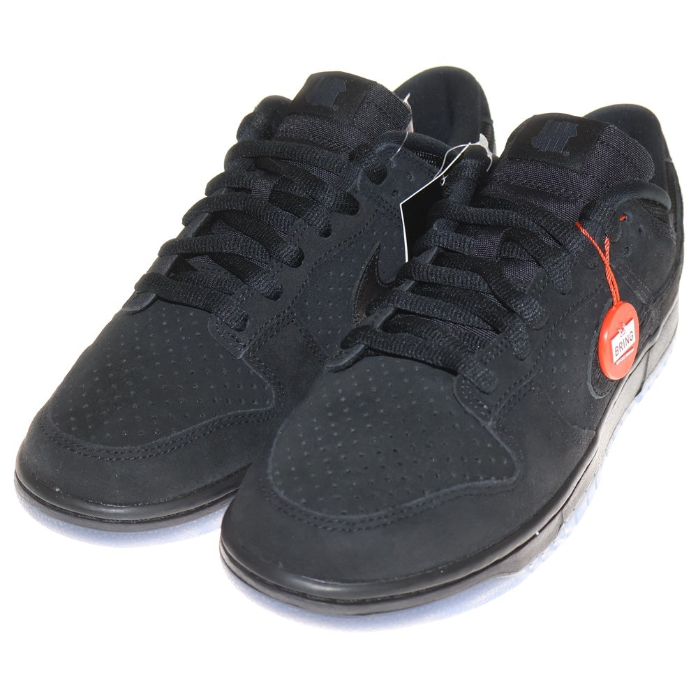 NIKE(ナイキ) ×UNDEFEATED DUNK LOW SP 5 ON IT アンディフィーテッド ダンク ファイブオンイット ローカットスニーカー ブラック US9.5/27.5cm DO9329-001