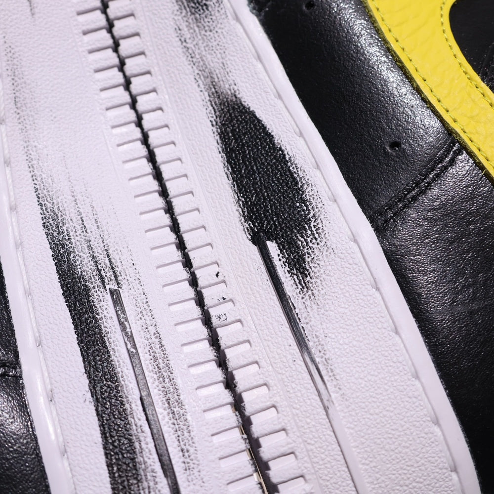 NIKE(ナイキ) ×PEACEMINUSONE AIR FORCE 1 LOW Para-Noise 3.0 ピースマイナスワン エアフォース 1 ローカットスニーカー ブラック US9.5/27.5cm AQ3692-004