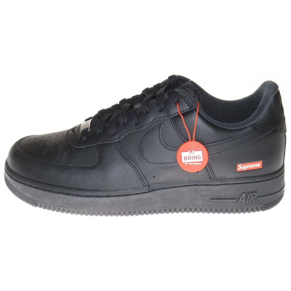 NIKE(ナイキ) ×SUPREME AIR FORCE 1 LOW エアフォース1 ローカットスニーカー ブラック US10/28cm CU9225-001
