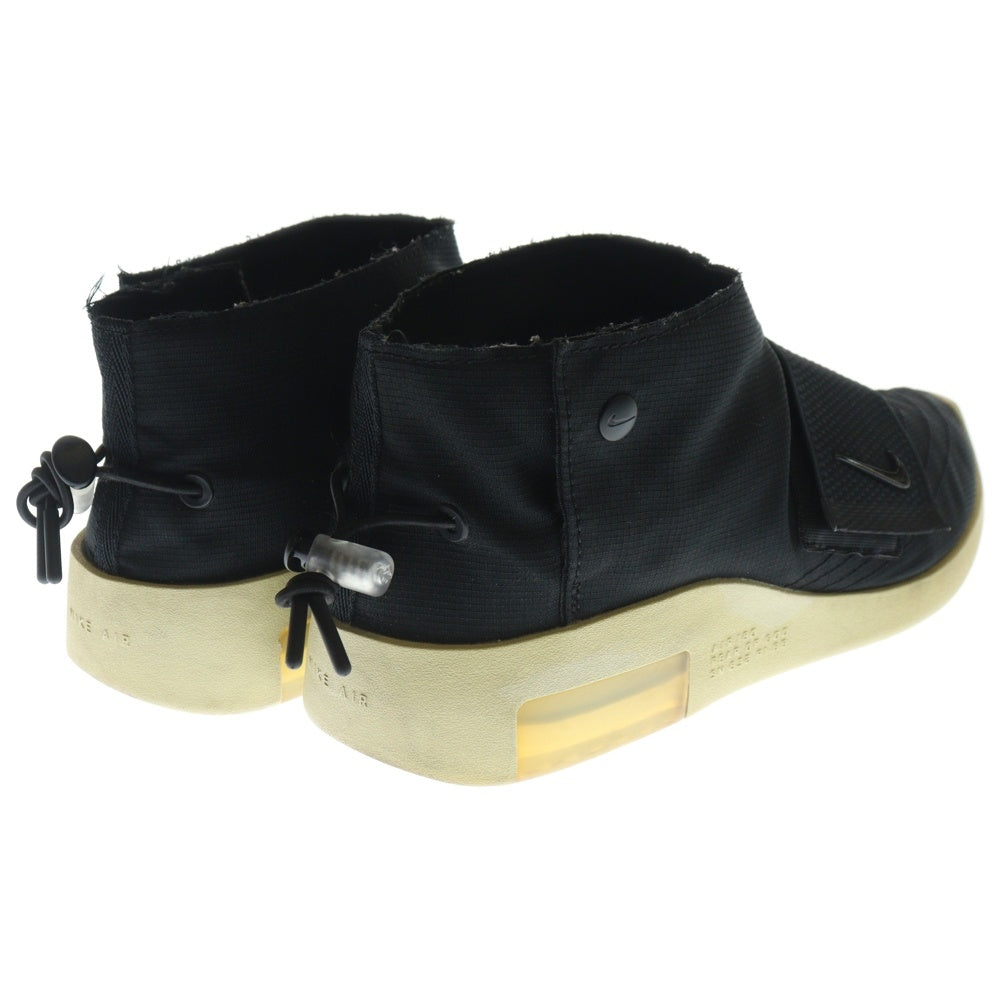 NIKE(ナイキ) ×FEAR OF GOD AIR MOCCASIN フィアオブゴッド エア モカシン ミッドカットスニーカー ブラック US8.5/26.5cm AT8086-002