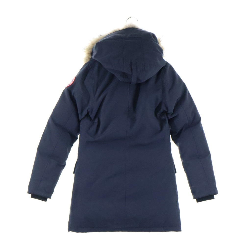 CANADA GOOSE(カナダグース) BRONTE PARKA ブロンテ パーカー ファーフーデッド ダウンジャケット ネイビー レディース 2603JL