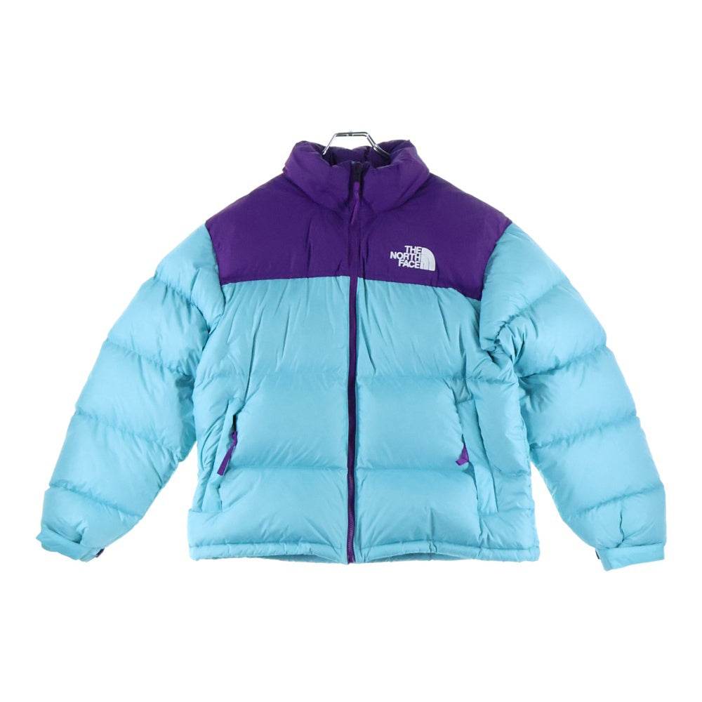 THE NORTH FACE(ザノースフェイス) 1996 RETRO NUPTSE JACKET レトロ ヌプシ ジップアップ ダウンジャケット パープル/ライトブルー NF0A3C8D