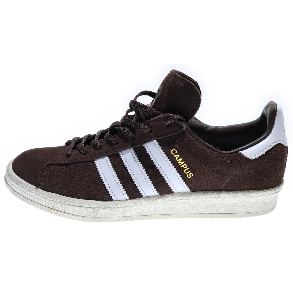 adidas(アディダス) ×A BATHING APE CAMPUS 80'S BROWN アベイシングエイプ オリジナルス キャンパス ローカットスニーカー レディース ブラウン US7.5/25.5cm IF3379