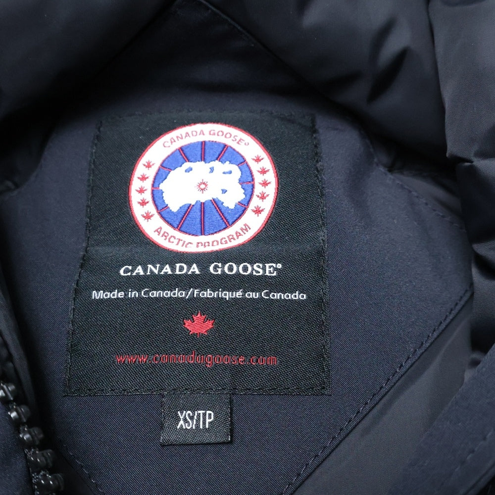 CANADA GOOSE(カナダグース) BRONTE PARKA ブロンテ パーカー フーデッドジップアップファーダウンジャケット ブラック レディース 2603JL