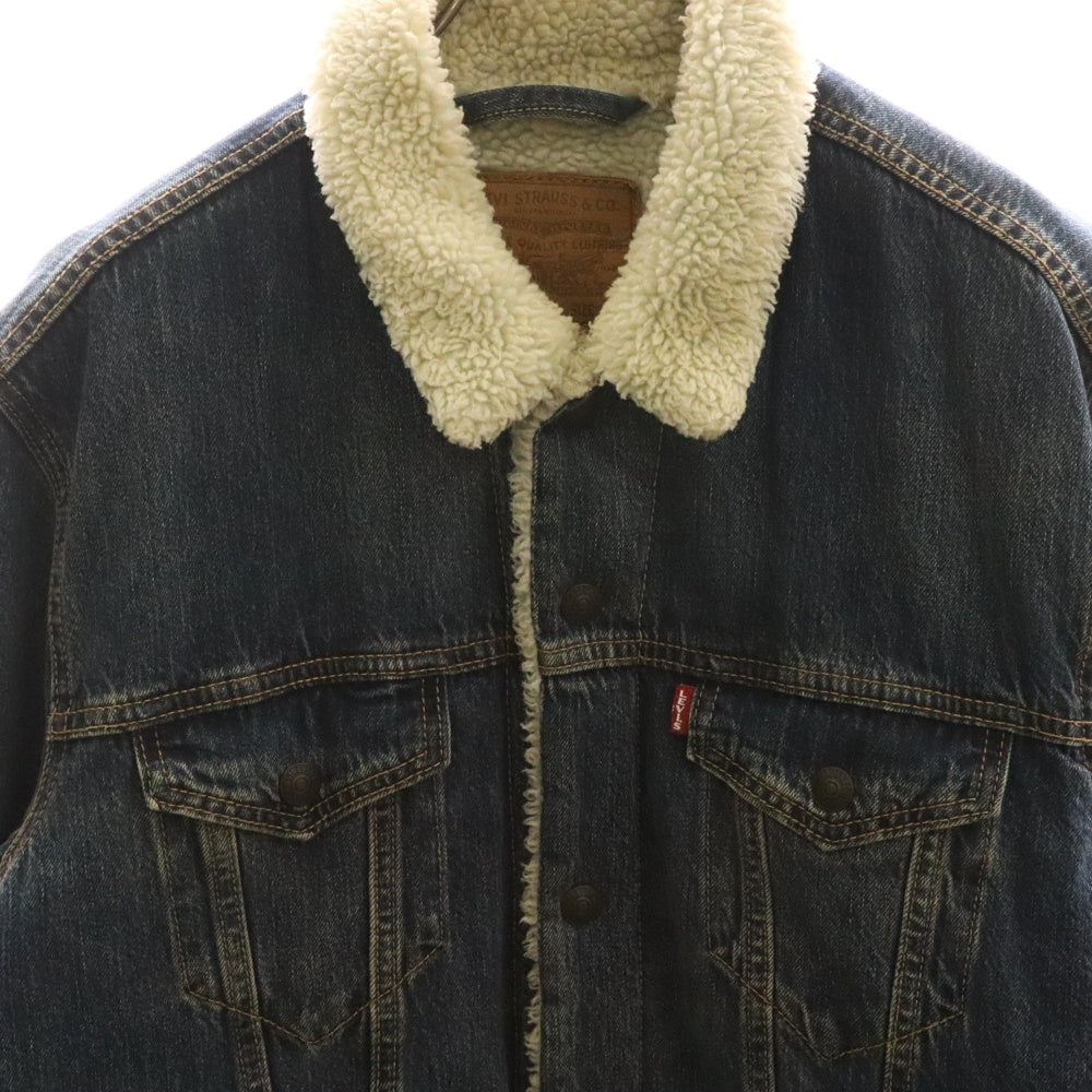 Levi's(リーバイス) TYPE 3 SHERPA TRUCKER タイプスリー トラッカー 裏起毛 デニムジャケット インディゴ PC9-16365-0089