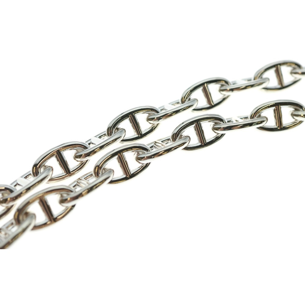 未使用級!! HERMES エルメス シェーヌダンクル チェーン セリエ カフス HERMES - エルメス シェーヌダンクル チェーン ネックレス 40cm