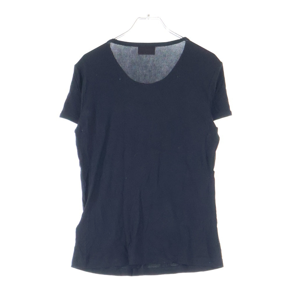 DIESEL(ディーゼル) T-MATIC TANK TOP ネックレス付き クルーネック カットソー 半袖Tシャツ レディース ブラック A12037 0BLAN