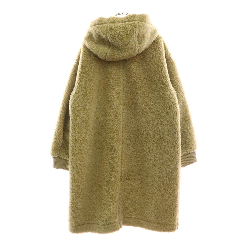 HELLY HANSEN(ヘリーハンセン) FIBERPILE THERMO COAT ファイバーパイル マルチポケット ジップアップ ボア サーモコート レディース グリーン HOE52182