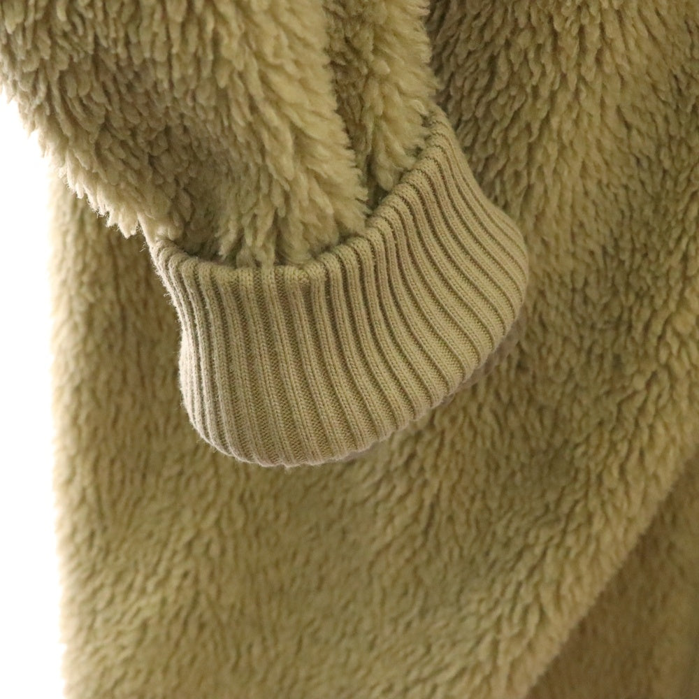 HELLY HANSEN(ヘリーハンセン) FIBERPILE THERMO COAT ファイバーパイル マルチポケット ジップアップ ボア サーモコート レディース グリーン HOE52182