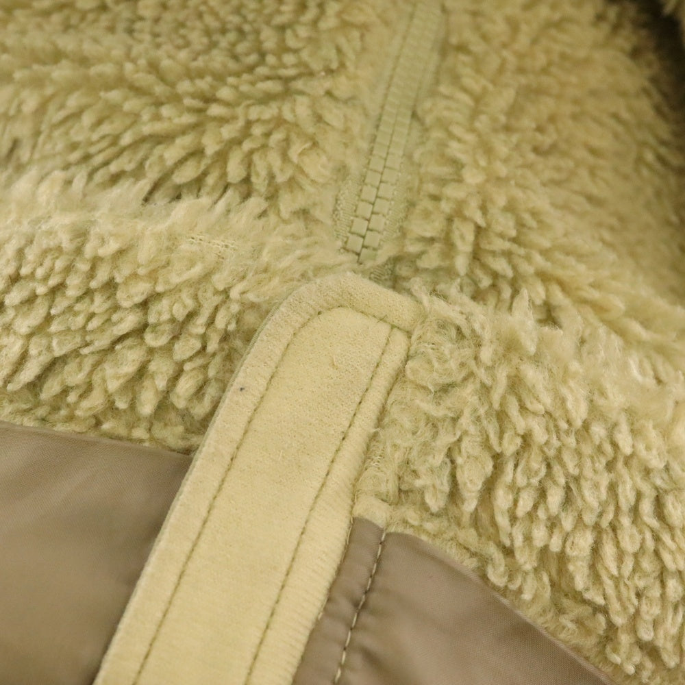 HELLY HANSEN(ヘリーハンセン) FIBERPILE THERMO COAT ファイバーパイル マルチポケット ジップアップ ボア サーモコート レディース グリーン HOE52182