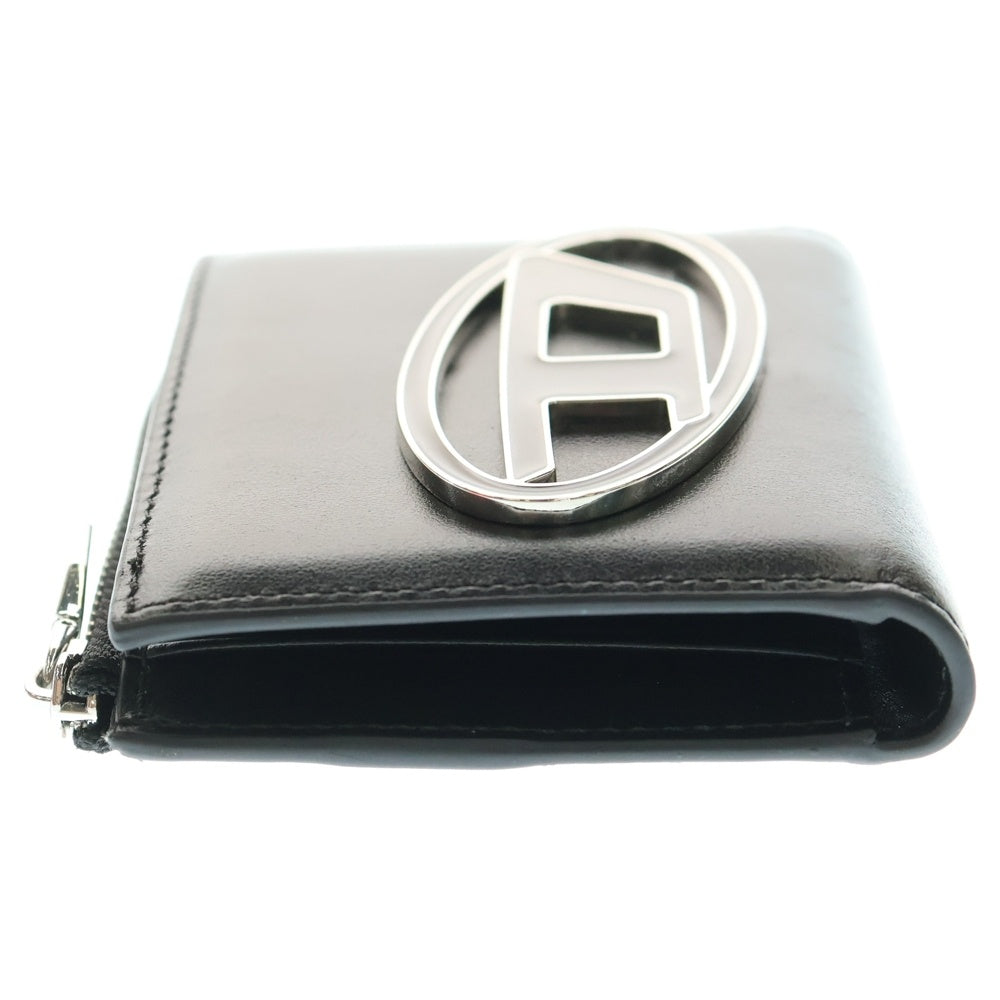 DIESEL(ディーゼル) 1DR Card Holder Zip オーバルDロゴ 二