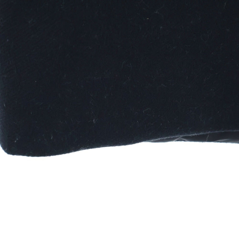 HERNO(ヘルノ) ウール切り替え ジップアップダウンジャケット ブラック P10239D-39601-9300