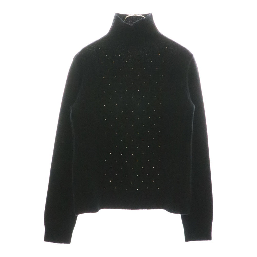 MaxMara(マックスマーラ) フロントスタッズ タートルネックニットセーター レディース ブラック 636610836700