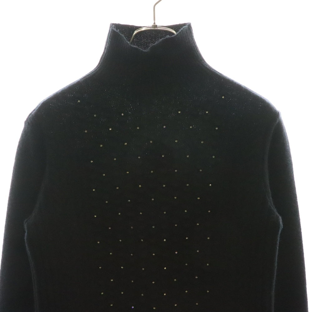 MaxMara(マックスマーラ) フロントスタッズ タートルネックニットセーター レディース ブラック 636610836700