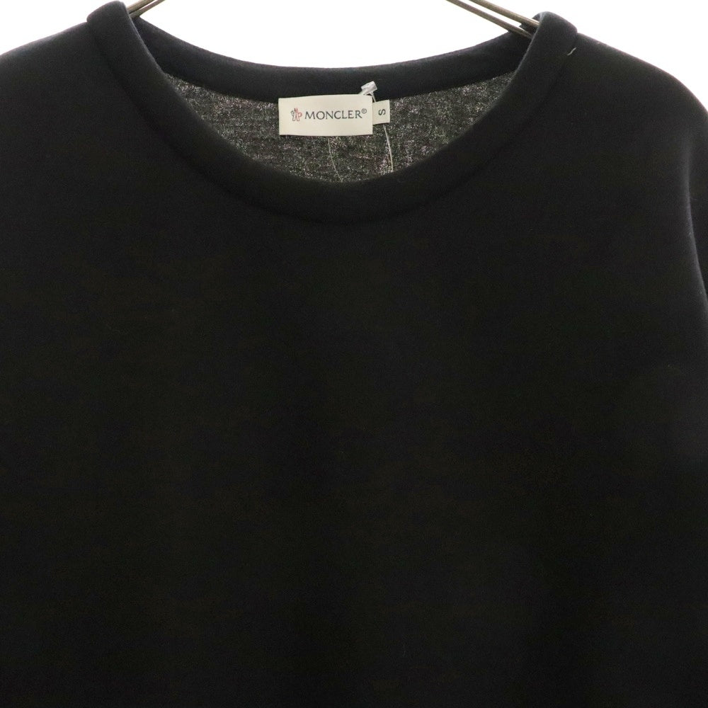 MONCLER(モンクレール) 15AW ABITO アビト クルーネック長袖ワンピース ドレス カットソー レディース ブラック A20938556400 80932