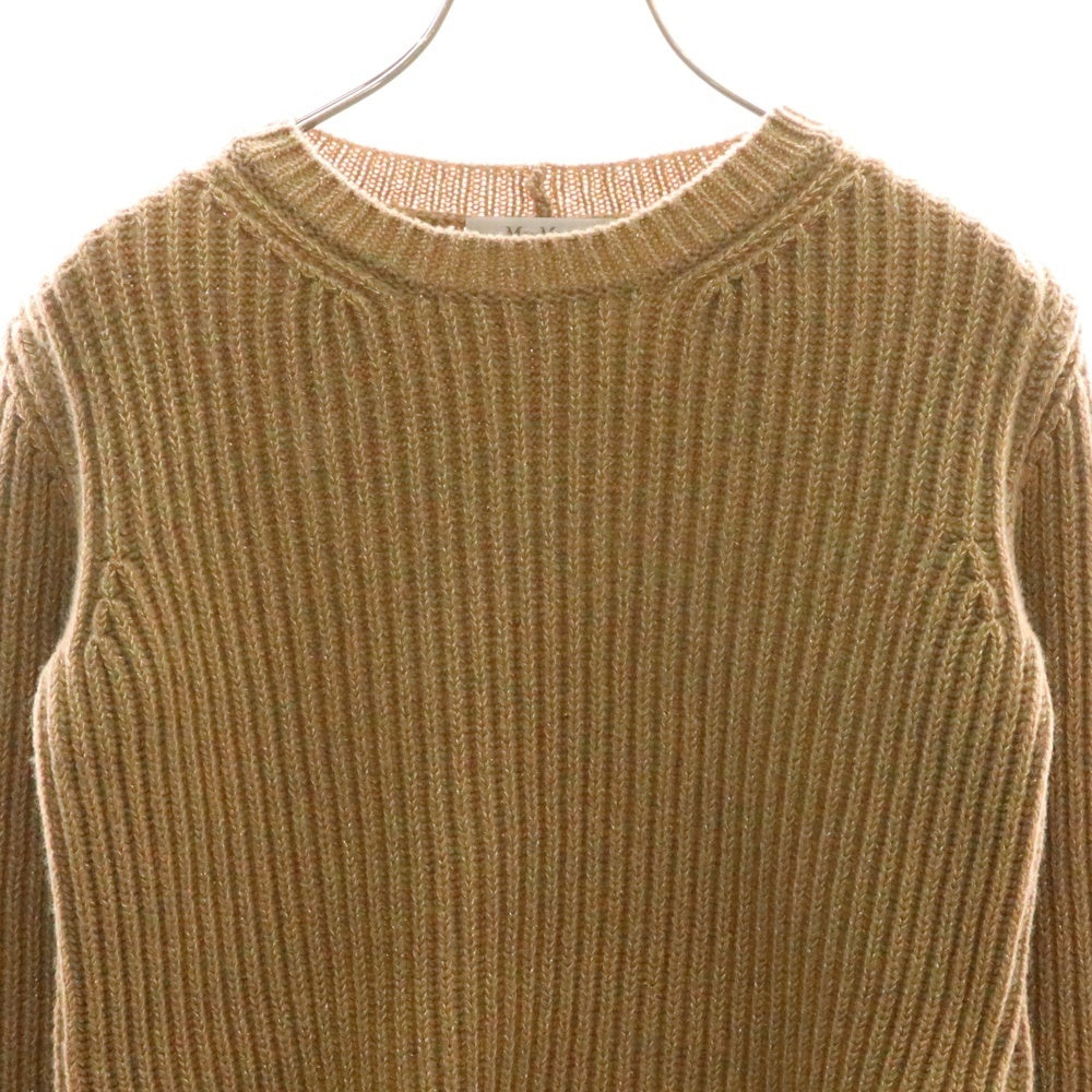 Max Mara(マックスマーラ) フリンジ クルーネックニットセーター レディース ベージュ 13662503 6 70