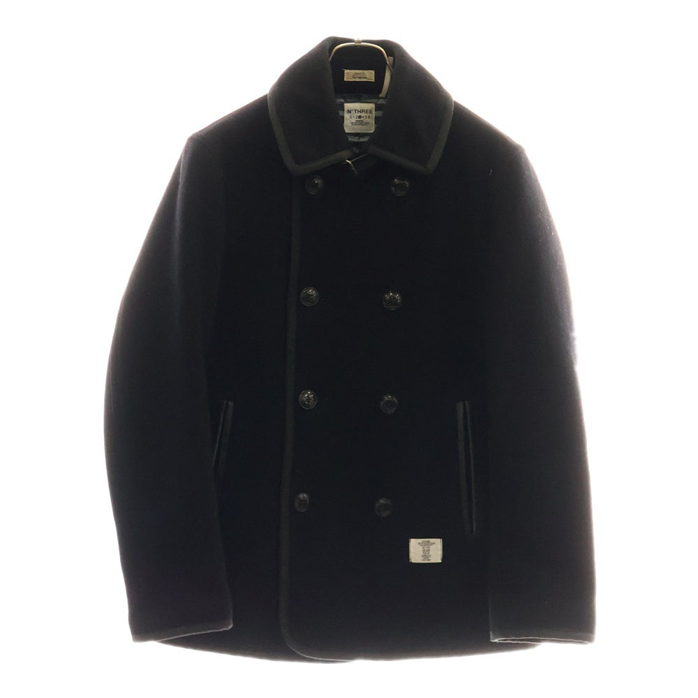 BEDWIN & THE HEARTBREAKERS(ベドウィンアンドザハートブレーカーズ) ウール ロングコート ブラック