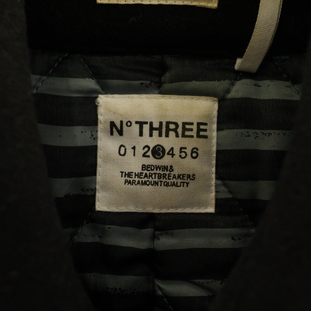 BEDWIN & THE HEARTBREAKERS(ベドウィンアンドザハートブレーカーズ) ウール ロングコート ブラック