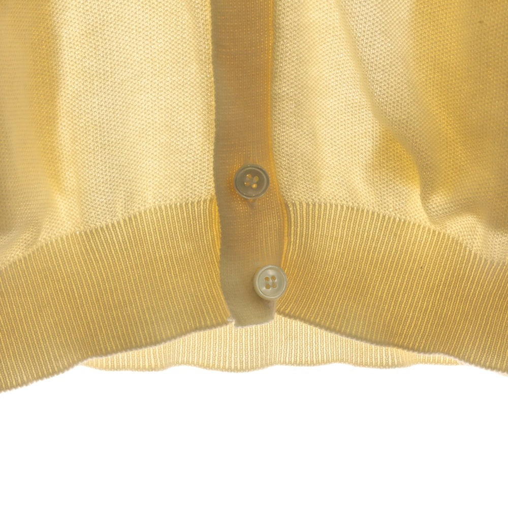 FILIPPO DE LAURENTIIS(フィリッポ デ ローレンティス) 半袖コットンカーディガン レディース アイボリー AFA2829555