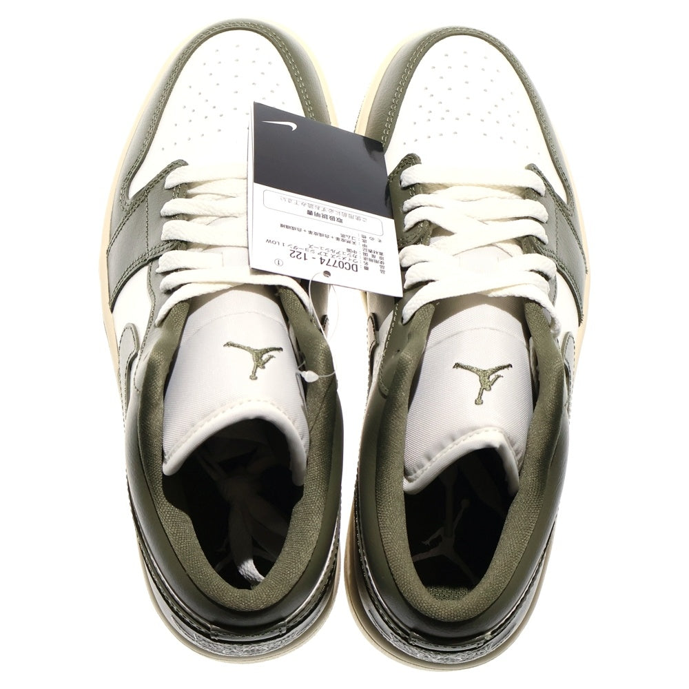 NIKE(ナイキ) WMNS AIR JORDAN 1 LOW ウィメンズ エアジョーダン 1 ローカットスニーカー カーキ US8.5/25.5cm DC0774-122