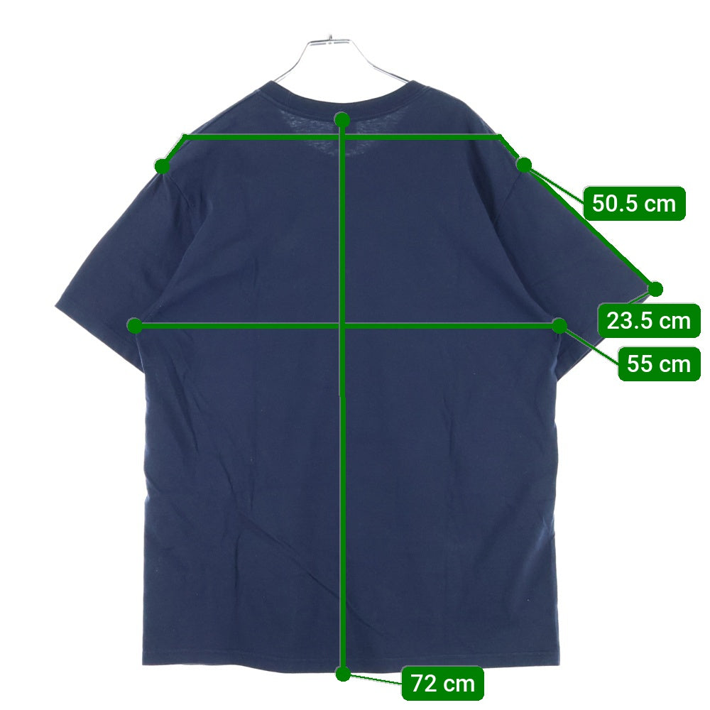 SUPREME(シュプリーム) 23SS Tonal Box Logo Tee トーナル ボックスロゴ プリント クルーネック 半袖Tシャツ カットソー ネイビー