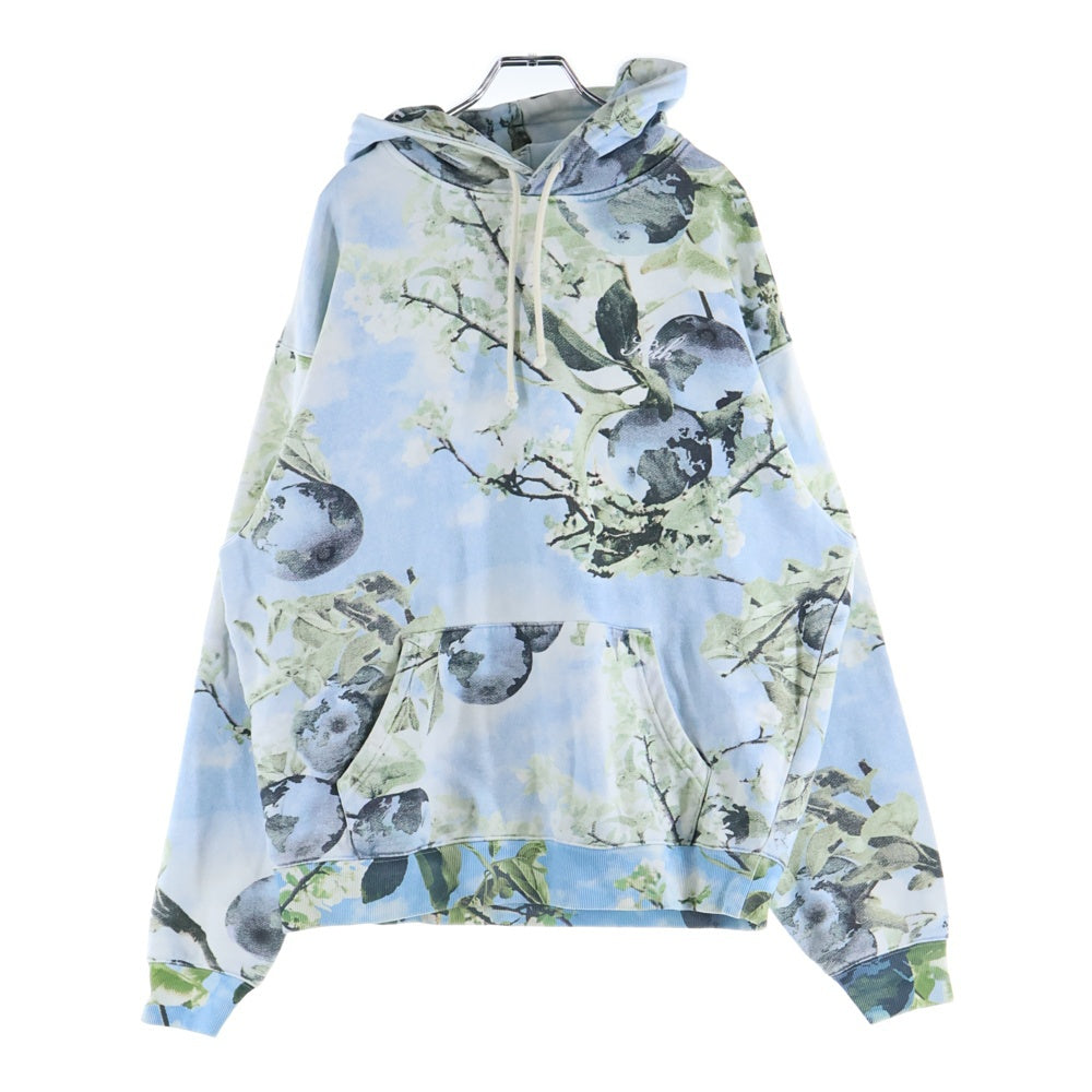 KITH(キス) 22SS NY THE WORLD HOODIE ニューヨーク ザ ワールド フーディー 総柄 プルオーバー スウェット パーカー マルチカラー KHM030393