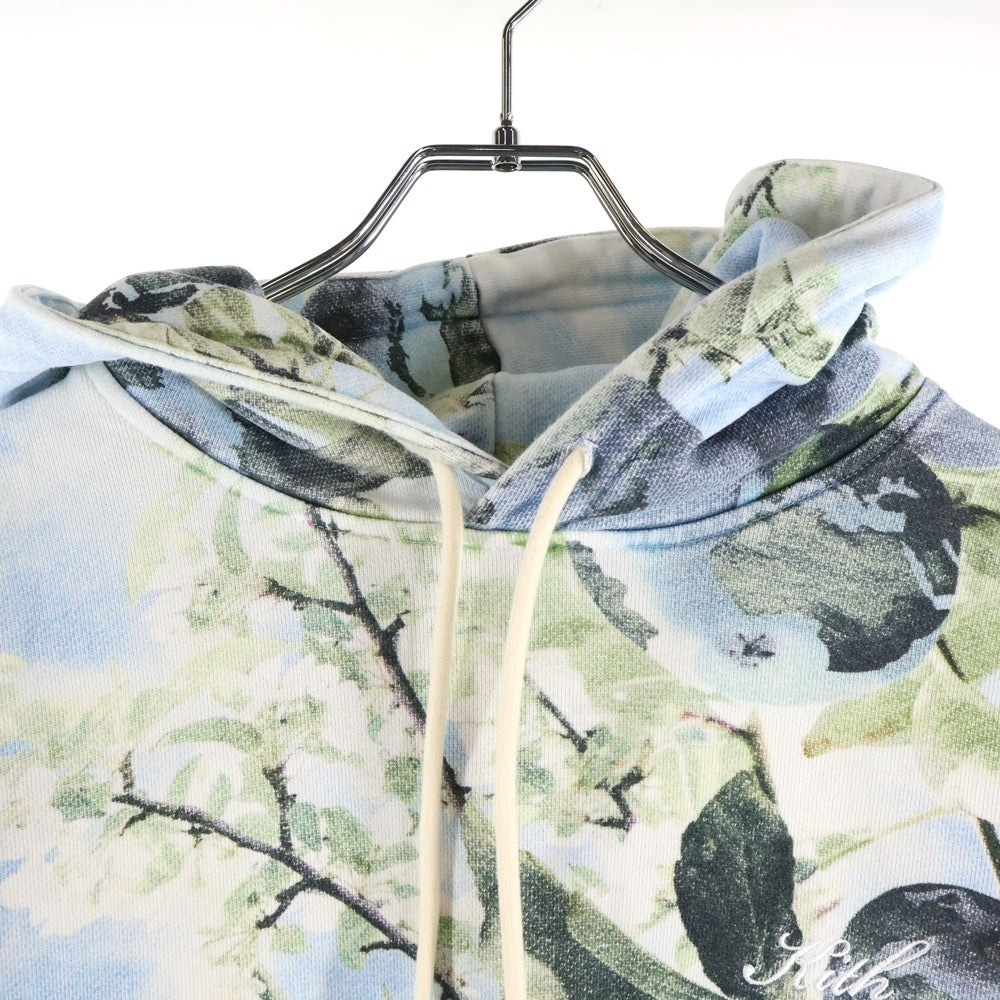 KITH(キス) 22SS NY THE WORLD HOODIE ニューヨーク ザ ワールド フーディー 総柄 プルオーバー スウェット パーカー マルチカラー KHM030393