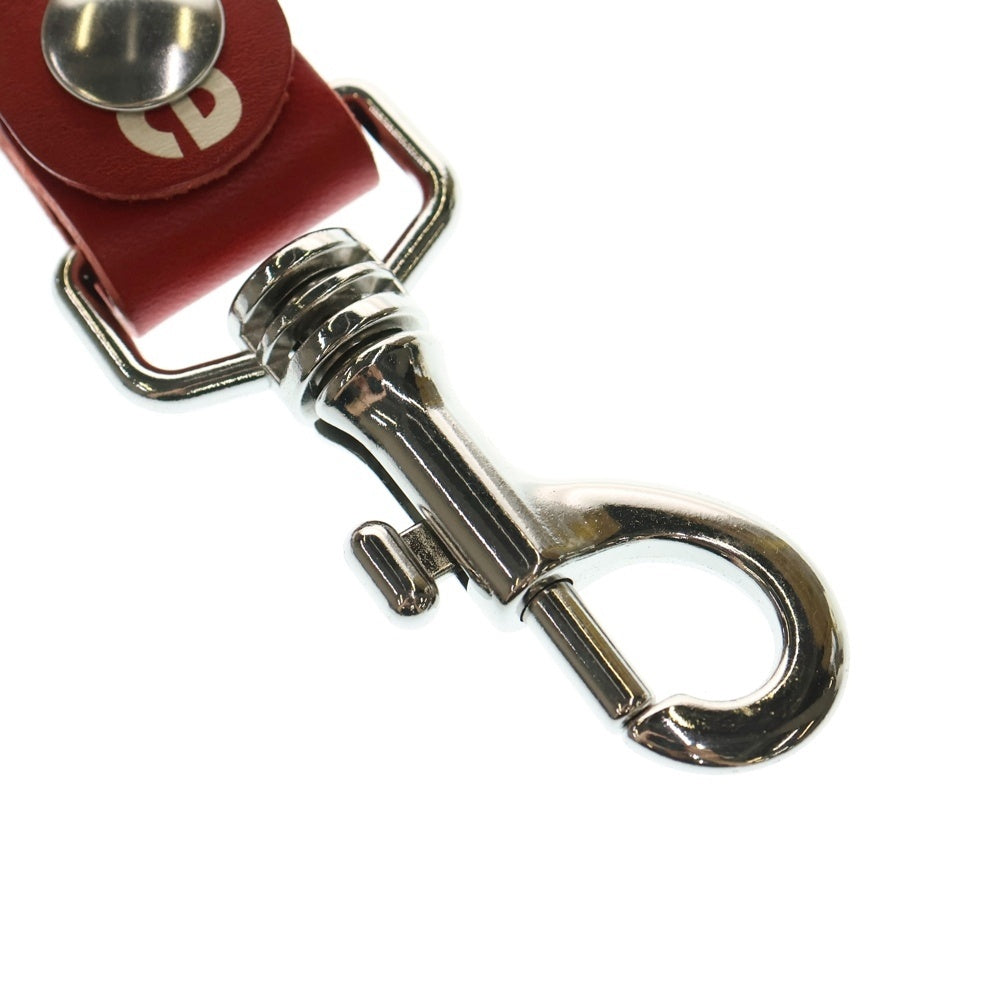 SUPREME(シュプリーム) 21SS Leather Key Loop レザー キーループ キーホルダー キーチェーン レッド