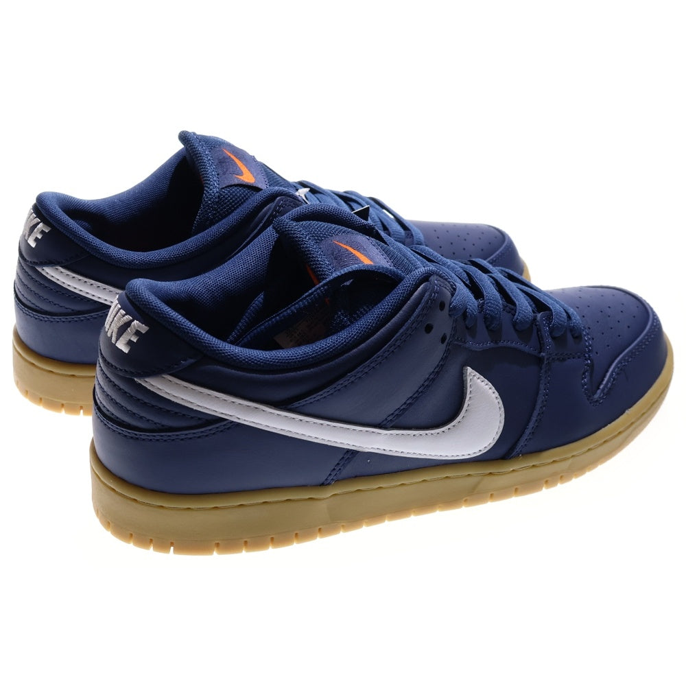 NIKE SB(ナイキエスビー) DUNK LOW PRO NAVY/GUM LIGHT BROWN ダンクロー プロ ネイビーガム ライトブラウン ローカットスニーカー ネイビー US10.5/28.5cm FJ1674-400