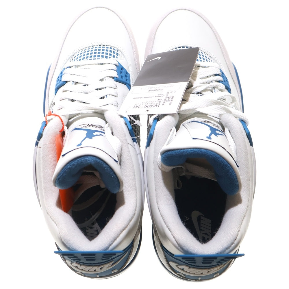 NIKE(ナイキ) AIR JORDAN 4 INDUSTRIAL BLUE エアジョーダン4 インダストリアルブルー ハイカットスニーカー ブルー/ホワイト US11/29cm FV5029-141