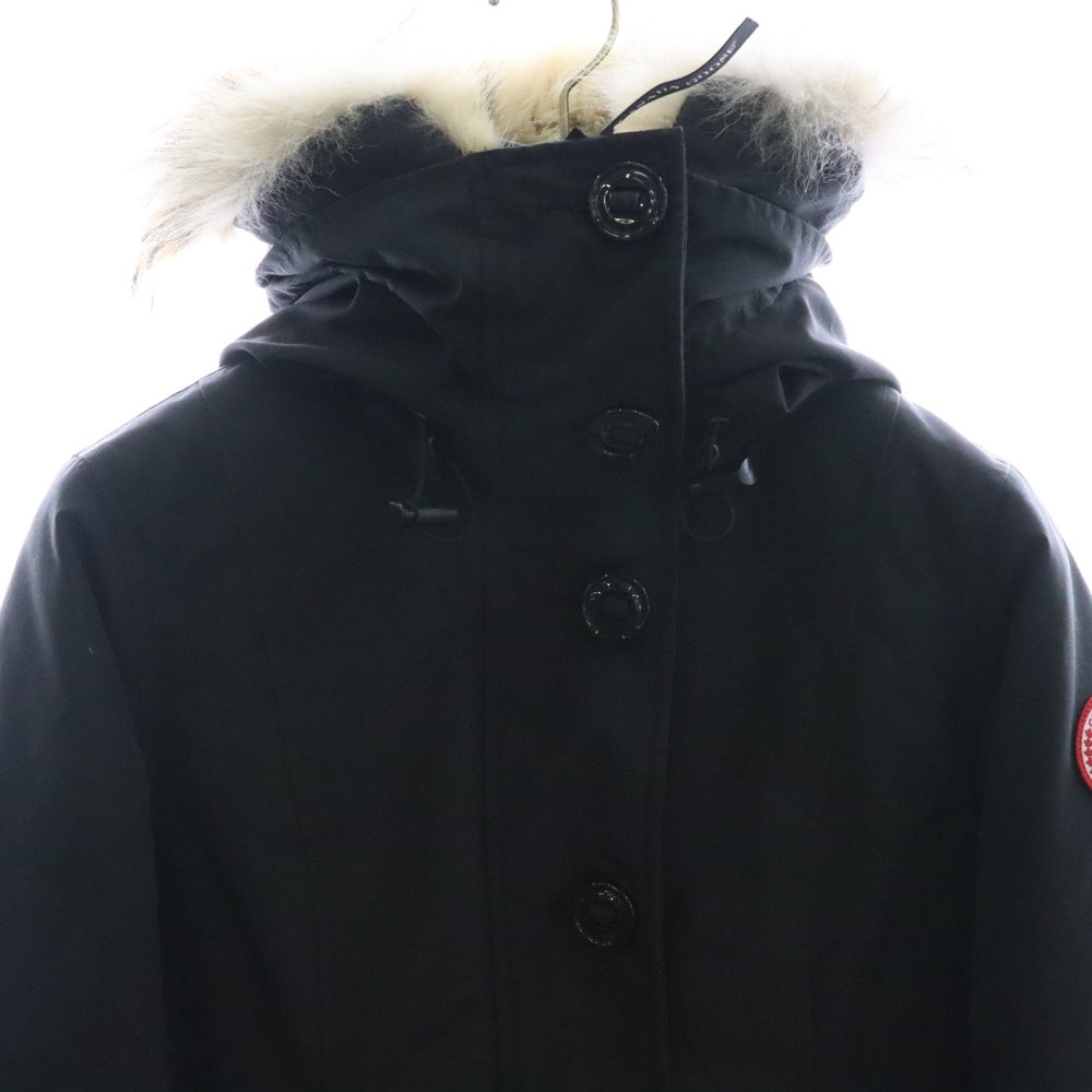CANADA GOOSE(カナダグース) ROSSCLAIR PARKA ロスクレア ファー パーカー フーデッドダウンジャケット ブラック 2580LA