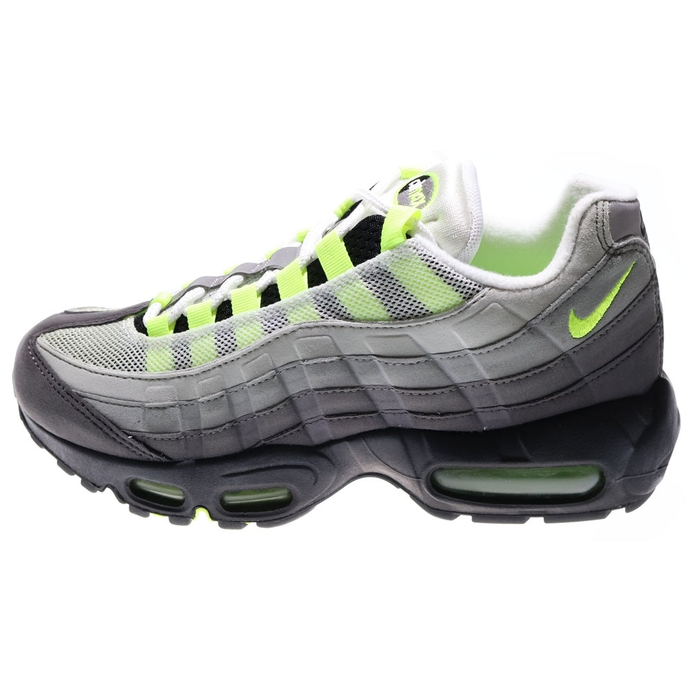 NIKE(ナイキ) AIR MAX 95 OG YELLOW GRADATION エアマックス イエローグラデ ローカットスニーカー レディース グレー/イエロー US6/24cm 554970-071