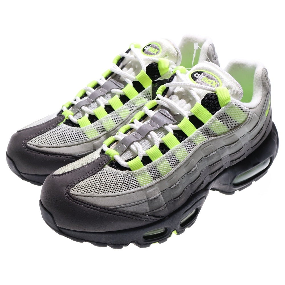 NIKE(ナイキ) AIR MAX 95 OG YELLOW GRADATION エアマックス イエローグラデ ローカットスニーカー レディース グレー/イエロー US6/24cm 554970-071