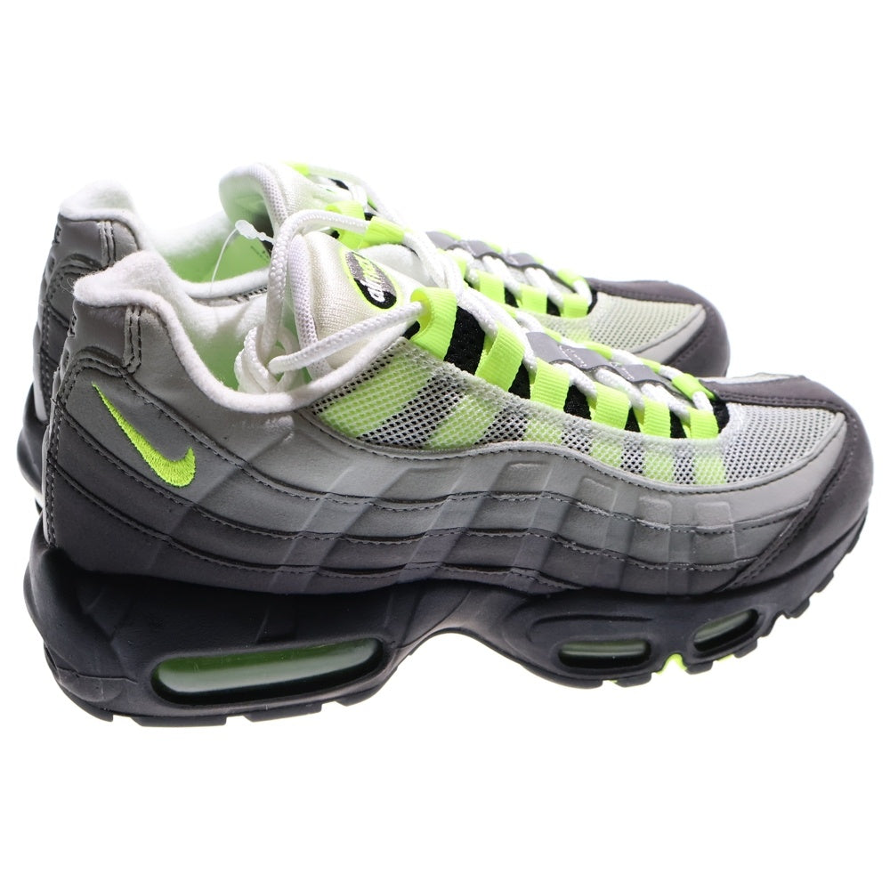 NIKE(ナイキ) AIR MAX 95 OG YELLOW GRADATION エアマックス イエローグラデ ローカットスニーカー レディース グレー/イエロー US6/24cm 554970-071