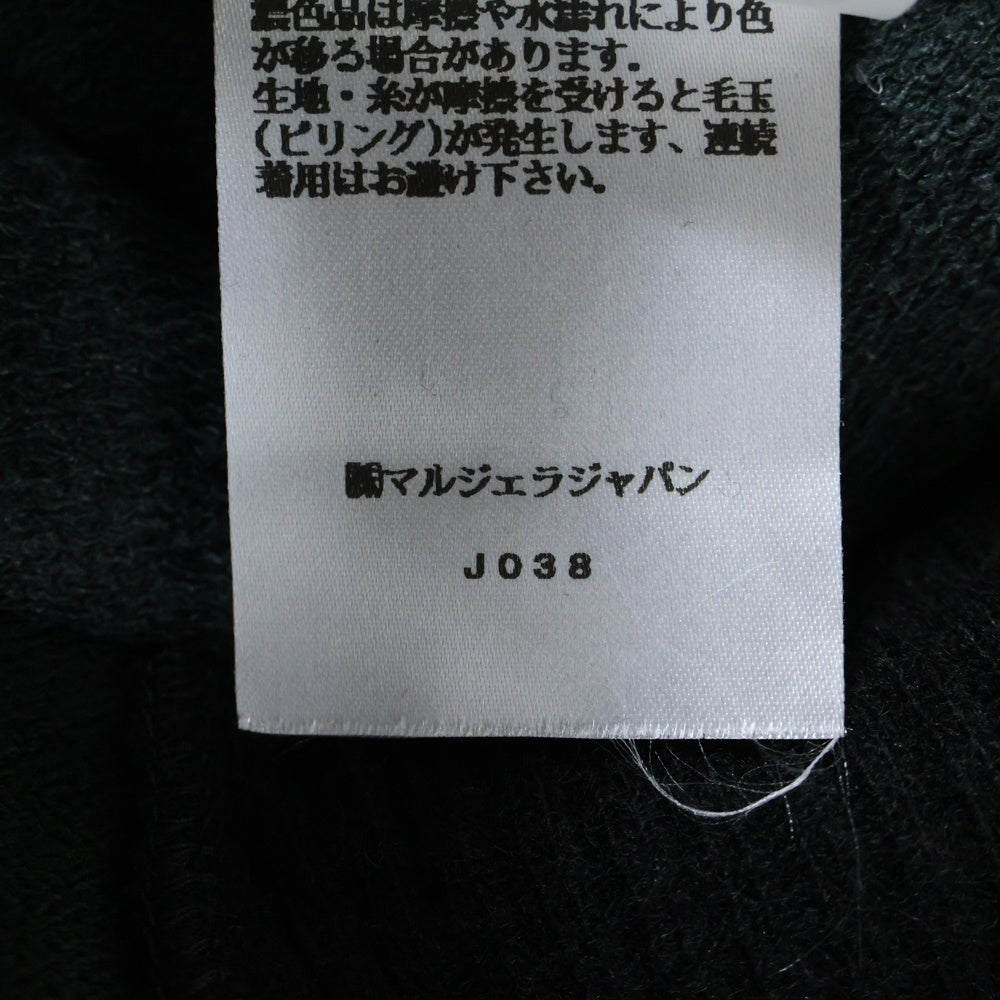 MM6 Maison Margiela(エムエムシックスメゾンマルジェラ) 22AW ハイネック パッチワーク リブニット セーター レディース ブラック S62GU0087