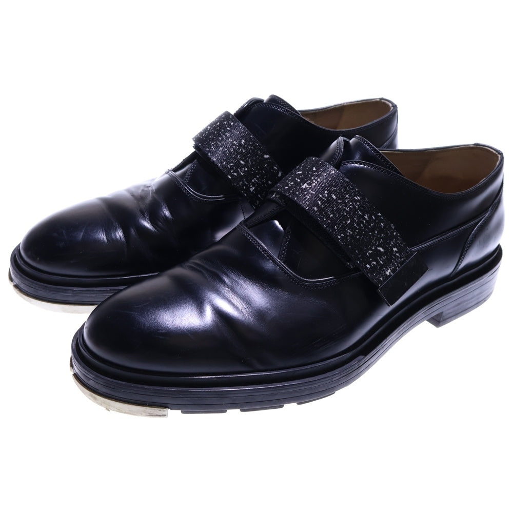 Dior HOMME(ディオールオム) ベルクロ レザー ドレスシューズ ブラック 15EBM