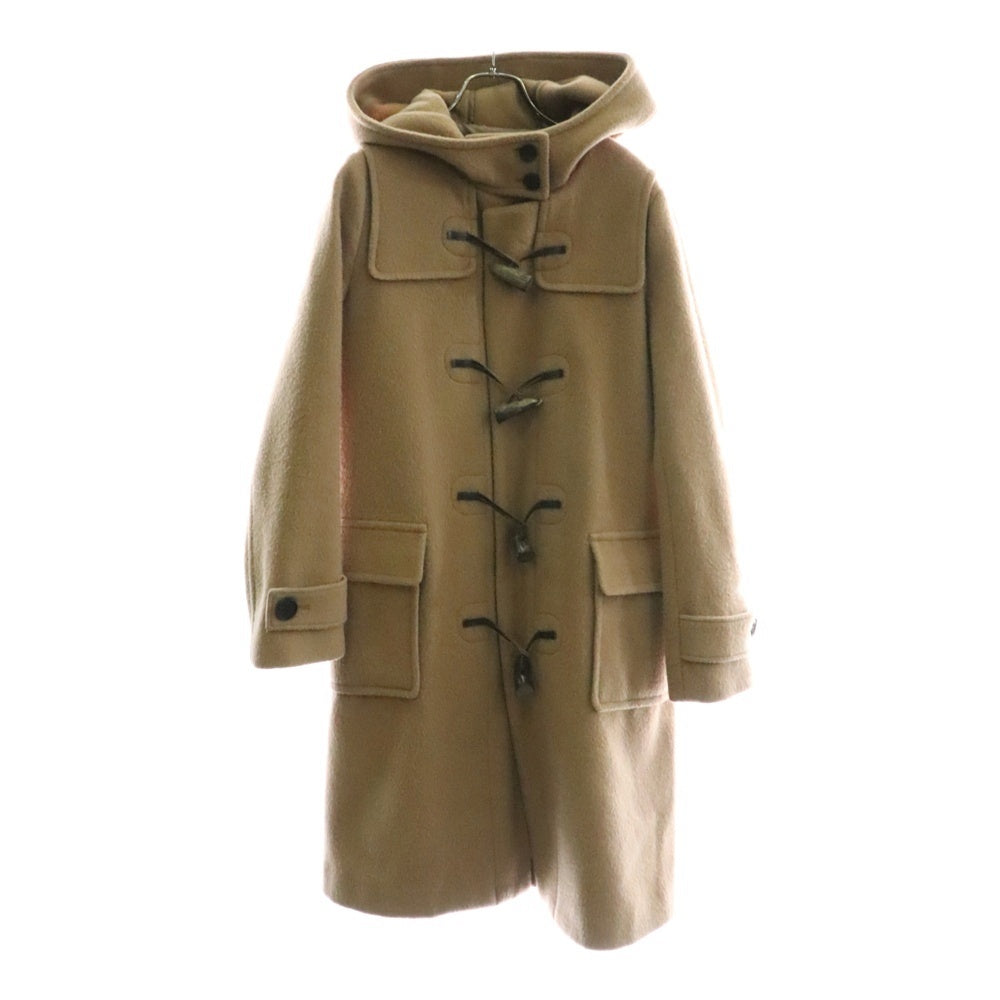 FRED PERRY(フレッドペリー) ウール フーデットダッフルコート ブラウン レディース F6252